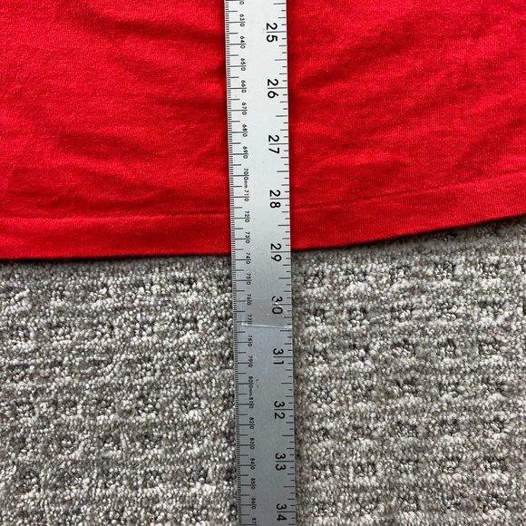 Vintage Belton Shirt Men Large L Red S. Padre Island Texas Sailboats Dolphins - Picture 15 of 15